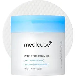 Medicube - Zero Pore Madecassoside Pads (Mild)
