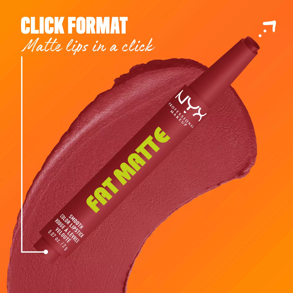 Nyx Cosmetics - Fat Matte Smooth Color Lipstick