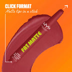 Nyx Cosmetics - Fat Matte Smooth Color Lipstick