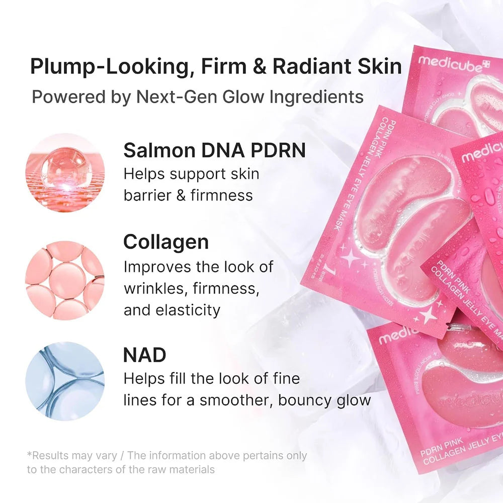Medicube - PDRN Pink Collagen Jelly Eye Mask
