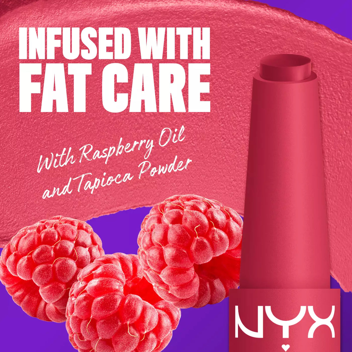 Nyx Cosmetics - Fat Matte Smooth Color Lipstick