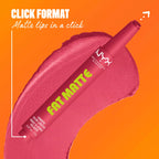 Nyx Cosmetics - Fat Matte Smooth Color Lipstick