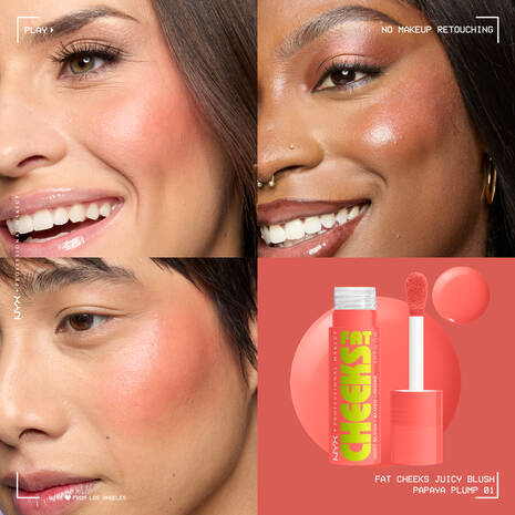 NYX - Fat Cheeks Liquid Blush - Beauty Station by Rafia