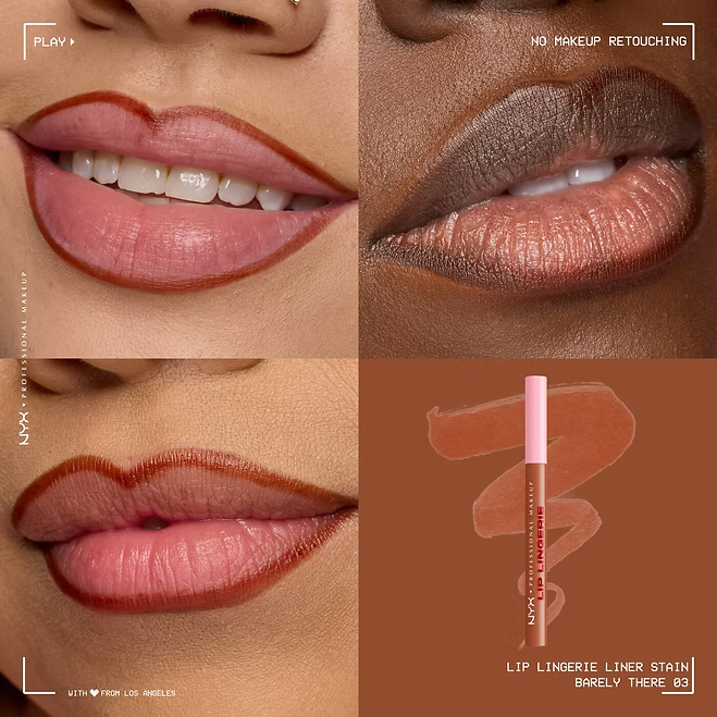 NYX - Lip Lingerie Lip Liner Stain - Beauty Station by Rafia