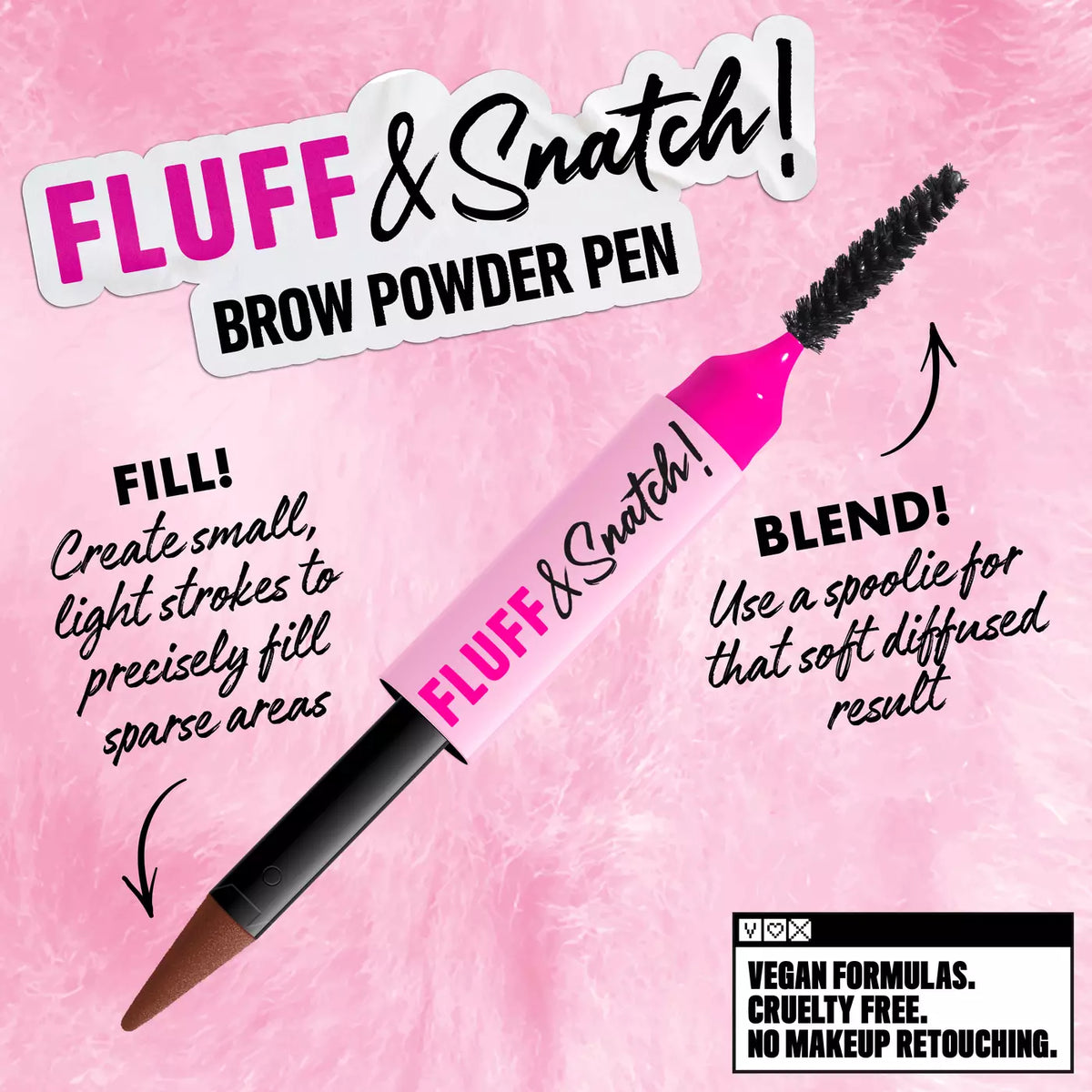 Nyx Cosmetics - Fluff & Snatch! Brow Powder Pen