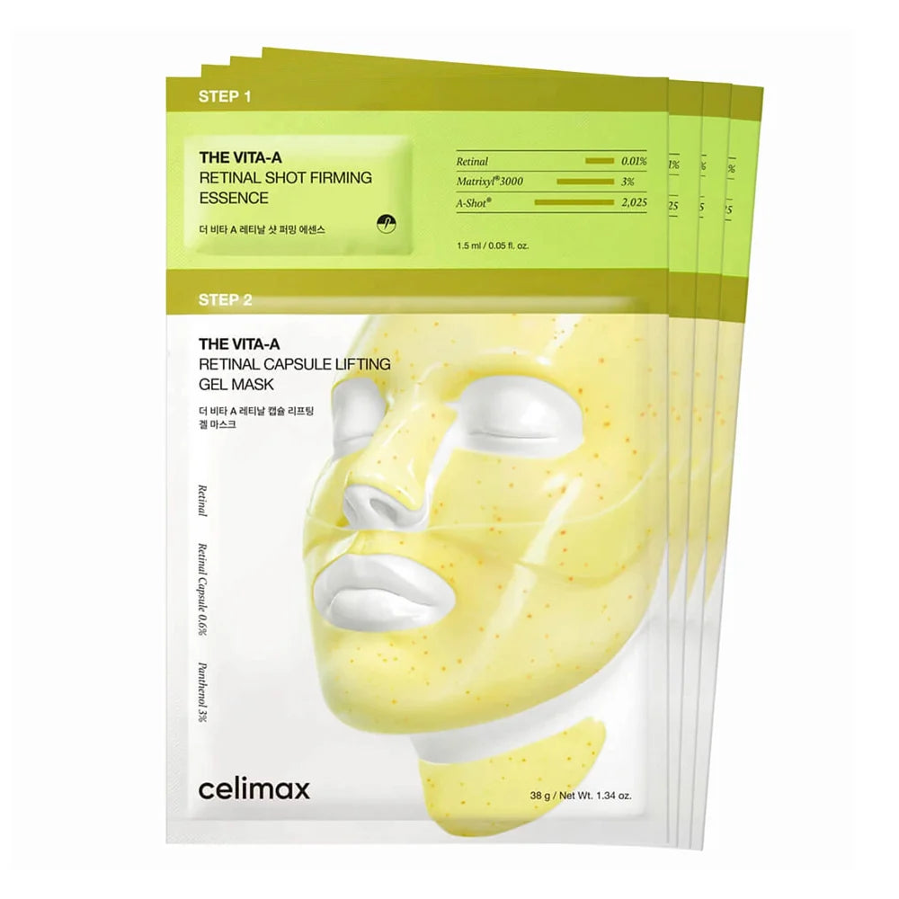 Celimax - The Vita-A Retinal Shot Tightening 2-Step Gel Mask (Single Sheet)