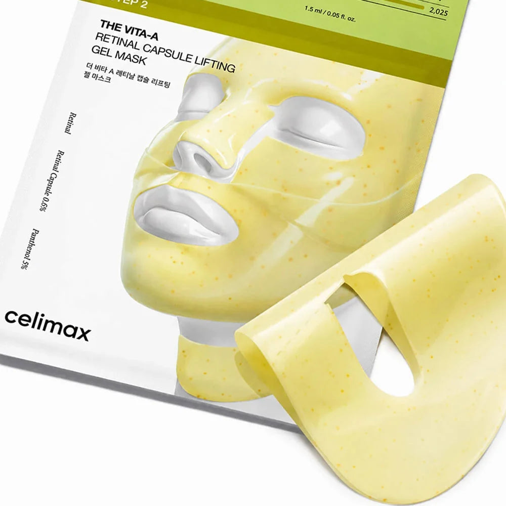 Celimax - The Vita-A Retinal Shot Tightening 2-Step Gel Mask (Single Sheet)