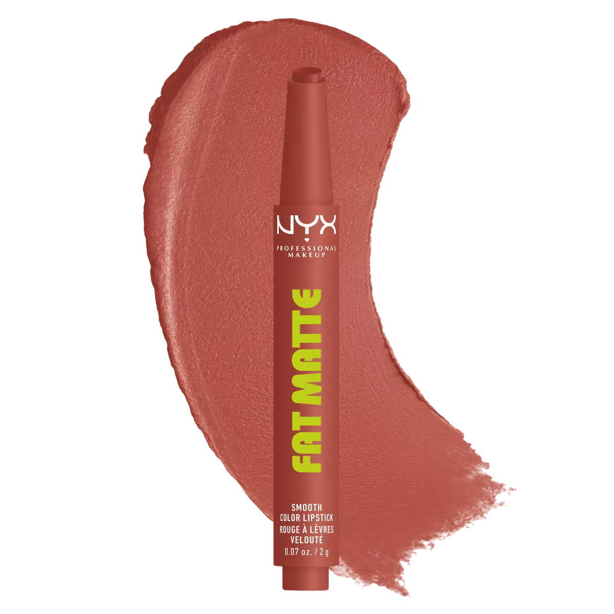 Nyx Cosmetics - Fat Matte Smooth Color Lipstick