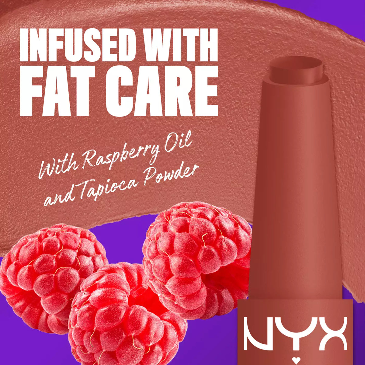 Nyx Cosmetics - Fat Matte Smooth Color Lipstick