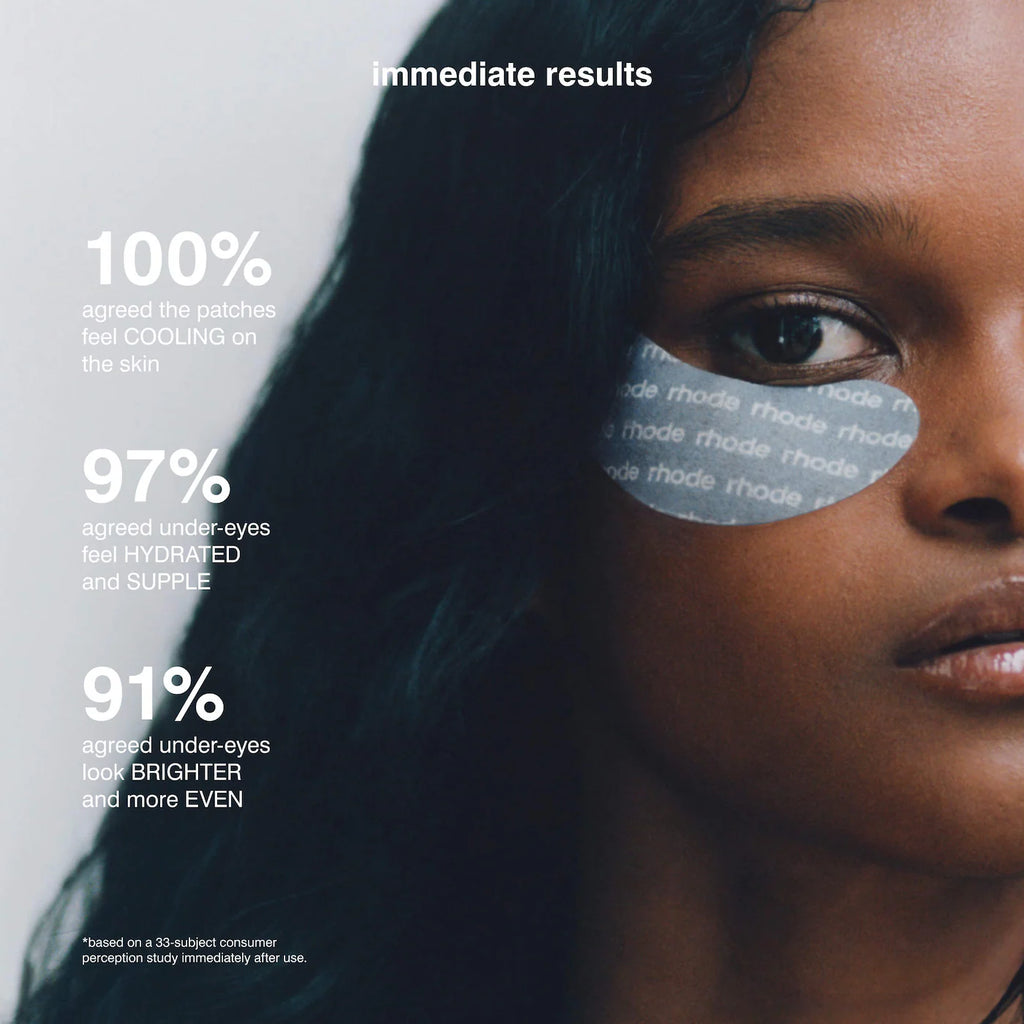 Rhode - Peptide Eye Prep Depuffing Eye Patches - Beauty Station by Rafia