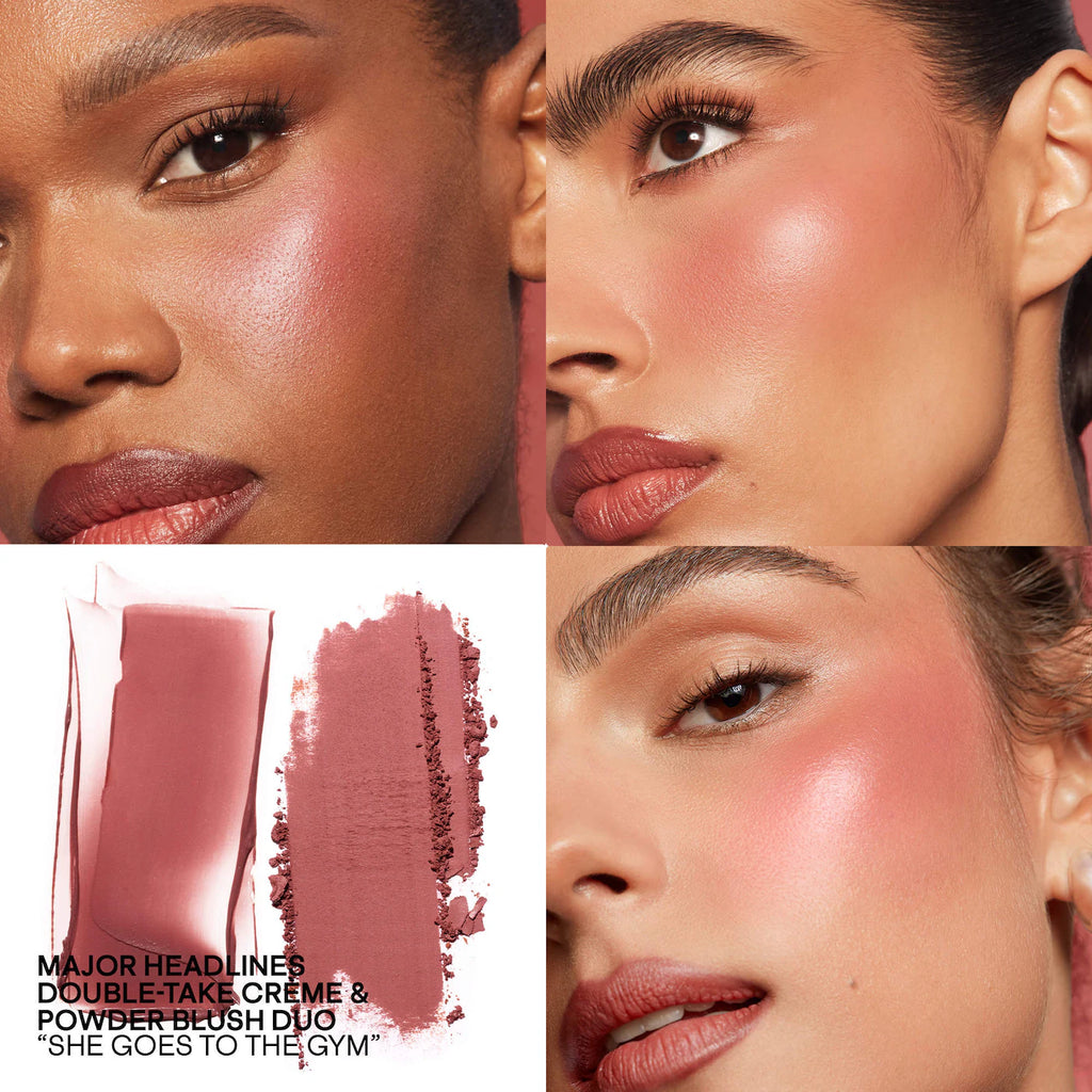 Patrick TA - Mini Major Headlines Double-Take Creme & Powder Blush Duo - Beauty Station by Rafia