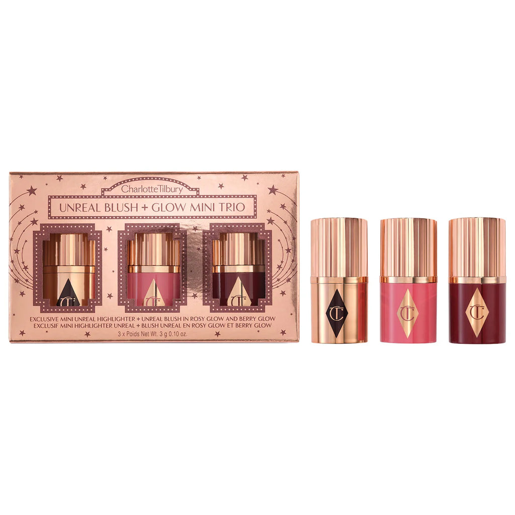 Charlotte Tilbury - Unreal Blush + Glow Mini Trio