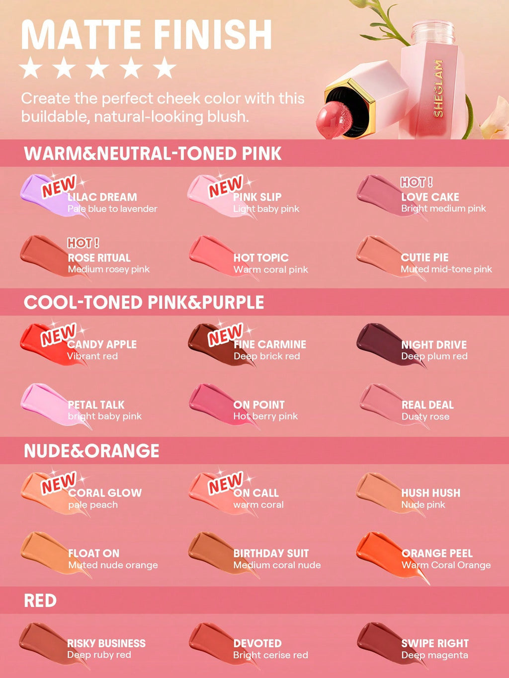 SHEGLAM - Color Bloom Liquid Blush - Beauty Station by Rafia