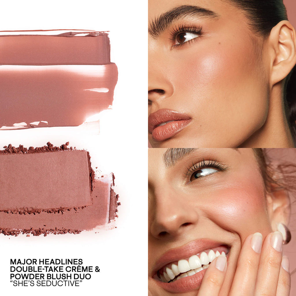 Patrick TA - Mini Major Headlines Double-Take Creme & Powder Blush Duo - Beauty Station by Rafia