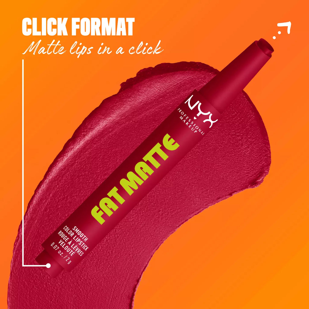 Nyx Cosmetics - Fat Matte Smooth Color Lipstick