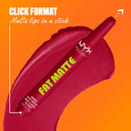 Nyx Cosmetics - Fat Matte Smooth Color Lipstick