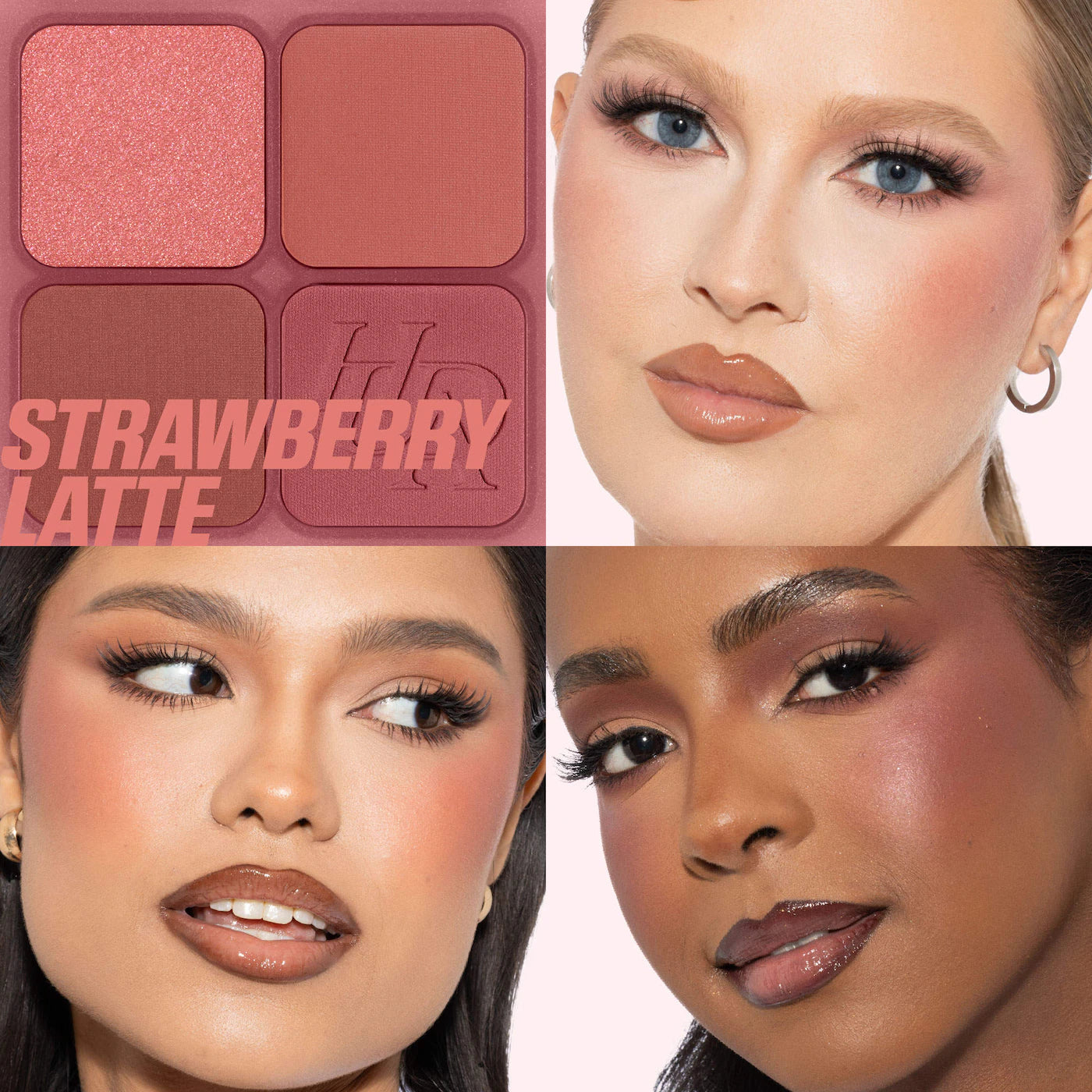 huda beauty blush and highlighter palette