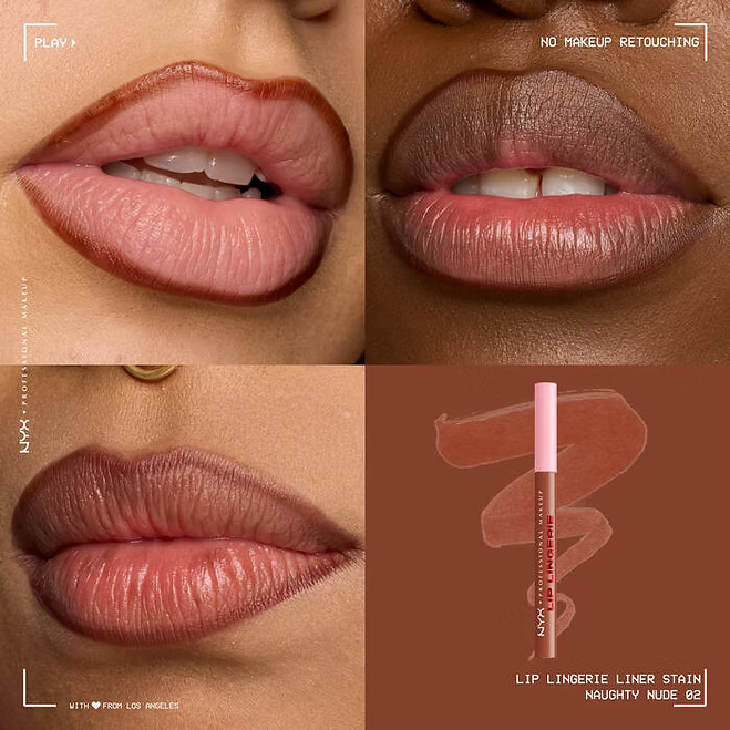 NYX - Lip Lingerie Lip Liner Stain - Beauty Station by Rafia